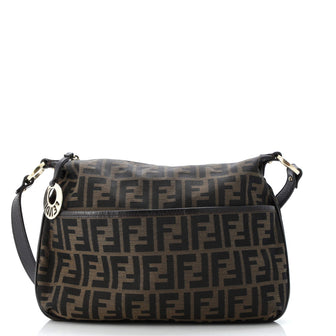 Fendi Chef Crossbody Bag Zucca Canvas Small