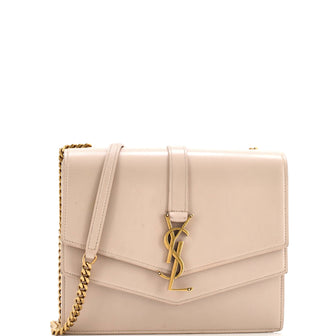 Saint Laurent Sulpice Flap Bag Leather Small