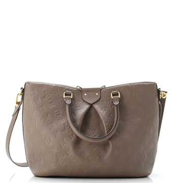 Louis Vuitton Mazarine Handbag Monogram Empreinte Leather MM