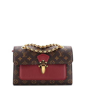Louis Vuitton Victoire Handbag Monogram Canvas and Leather