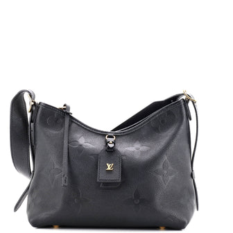 Louis Vuitton CarryAll Hobo Monogram Empreinte Giant PM