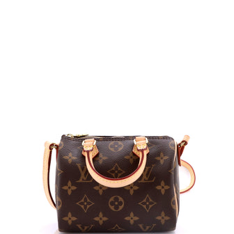 Louis Vuitton Speedy Bandouliere Bag Monogram Canvas Nano