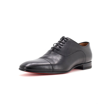 Labotine 20 Christian Louboutin Men's Greggo Oxfords Leather Black 3474091