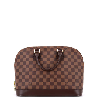 Louis Vuitton Vintage Alma Handbag Damier PM