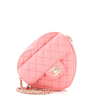Chanel CC in Love Heart Bag Quilted Lambskin