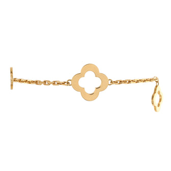 Van Cleef & Arpels Byzantine Alhambra 3 Motifs Bracelet 18K Yellow Gold