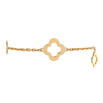 Van Cleef & Arpels Byzantine Alhambra 3 Motifs Bracelet 18K Yellow Gold