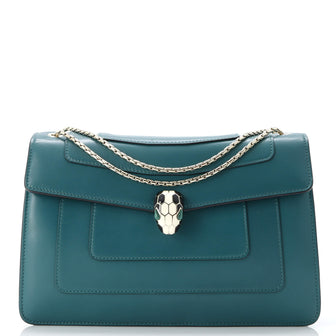 Bvlgari Serpenti Forever Shoulder Bag Leather Medium