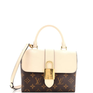 Louis Vuitton Locky Handbag Monogram Canvas with Leather BB