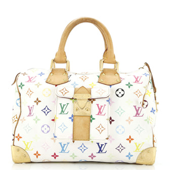 Louis Vuitton Speedy Handbag Monogram Multicolor 30