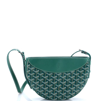 Goyard Hirondelle Shoulder Bag Coated Canvas and Leather