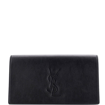 Saint Laurent Belle de Jour Clutch Leather Large