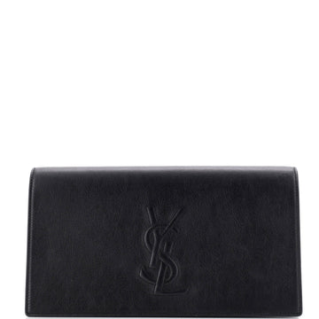 Saint Laurent Belle de Jour Clutch Leather Large