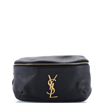 Saint Laurent Classic Monogram Belt Bag Leather