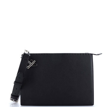 Fendi FF Turnlock Crossbody Selleria Leather Medium