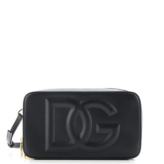 Dolce & Gabbana DG Logo Camera Bag Leather Small