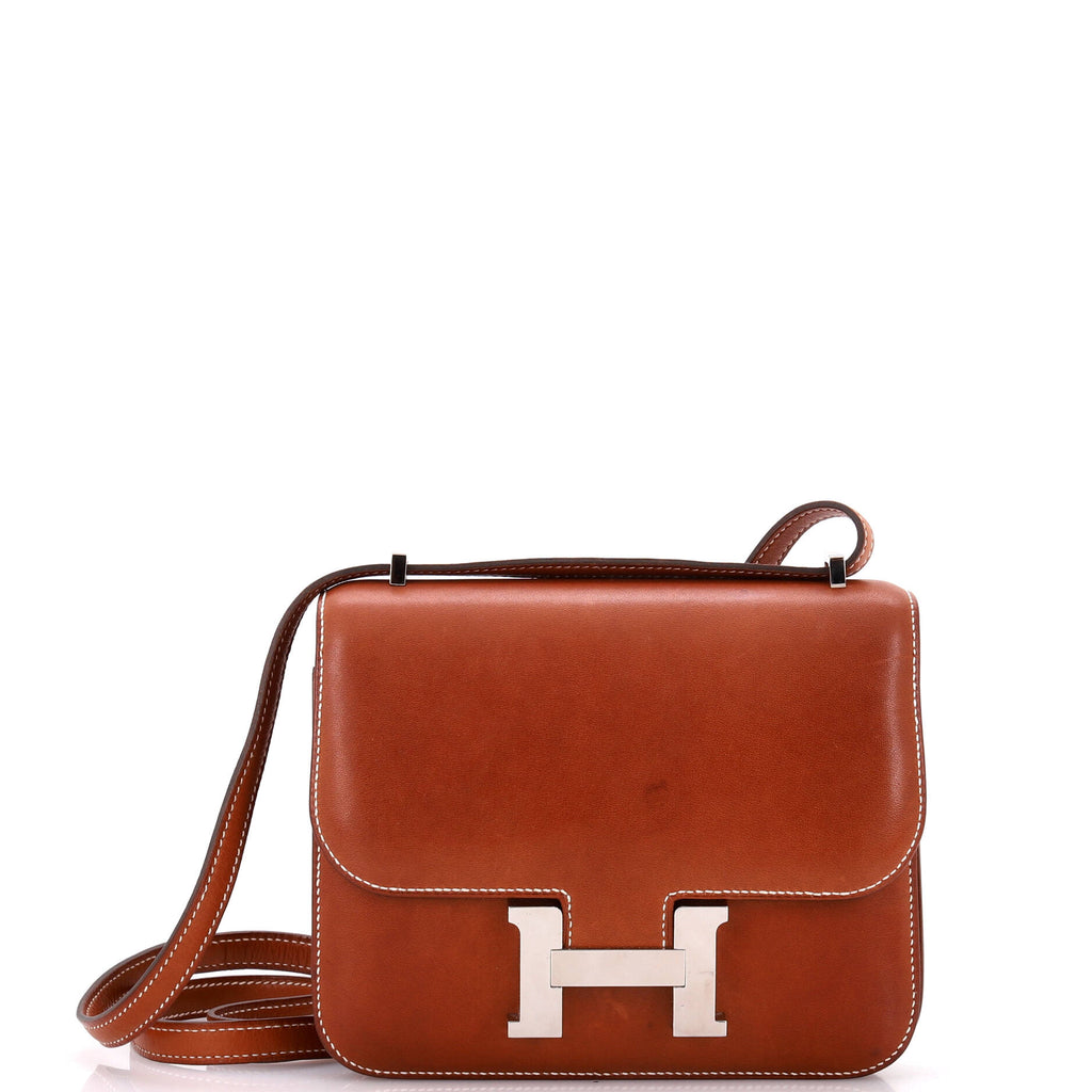 Hermes Constance Bag Barenia 18 Brown 3469502