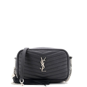 Saint Laurent Lou Camera Bag Matelasse Chevron Leather Mini