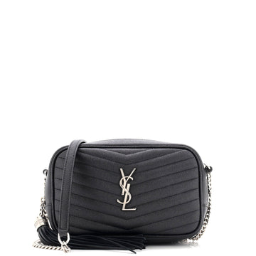Saint Laurent Lou Camera Bag Matelasse Chevron Leather Mini