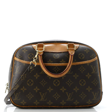 Louis Vuitton Trouville Handbag Monogram Canvas