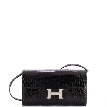 Hermes Constance To Go Wallet Alligator