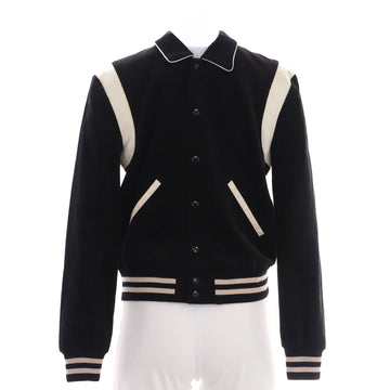 Celine Button Up Bomber Jacket Cotton