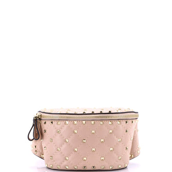Valentino Garavani Rockstud Spike Belt Bag Quilted Leather Small