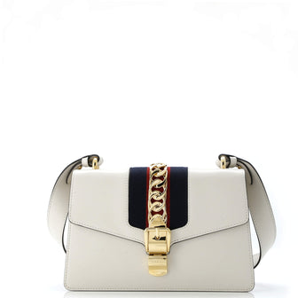 Gucci Sylvie Shoulder Bag Leather Small
