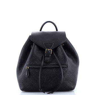 Louis Vuitton Montsouris NM Backpack Monogram Empreinte Leather PM