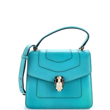 Bvlgari Serpenti Forever Top Handle Bag Leather Small