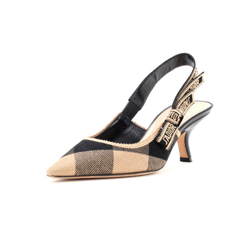 Christian Dior Women's J'Adior Slingback Pumps Printed Fabric 65