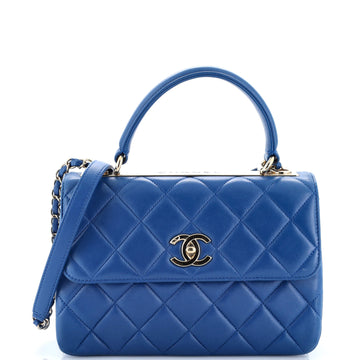 Chanel Trendy CC Top Handle Bag Quilted Lambskin Small