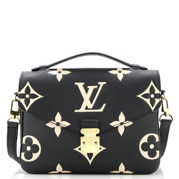 Louis Vuitton Pochette Metis Bicolor Monogram Empreinte Giant