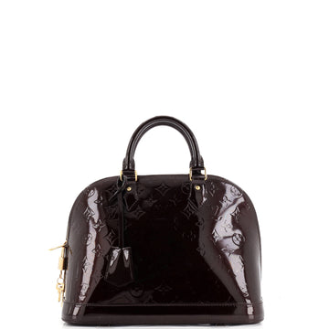 Louis Vuitton Alma Handbag Monogram Vernis PM