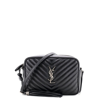 Saint Laurent Lou Camera Bag Matelasse Chevron Leather Small