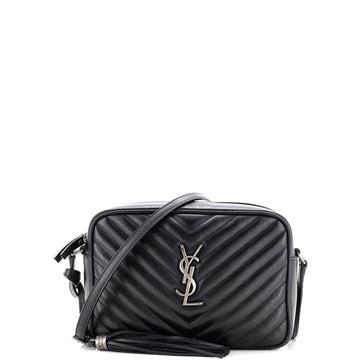 Saint Laurent Lou Camera Bag Matelasse Chevron Leather Small