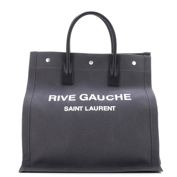 Saint Laurent Rive Gauche Shopper Tote Canvas Tall