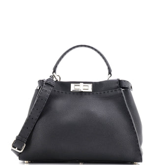 Fendi Selleria Peekaboo Bag Leather Medium