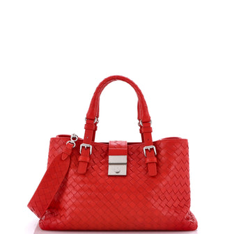 Bottega Veneta Roma Bag Intrecciato Nappa Small