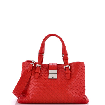 Bottega Veneta Roma Bag Intrecciato Nappa Small