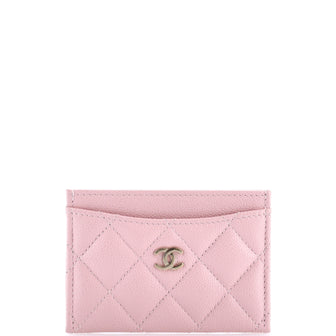 Chanel Classic Card Holder Quilted Caviar