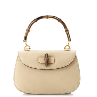 Gucci Bamboo 1947 Top Handle Bag Leather Small