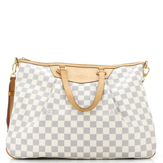 Louis Vuitton Siracusa Handbag Damier GM
