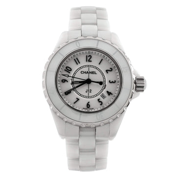Chanel J12 Quartz Watch Ceramic and Stainless Steel 33
