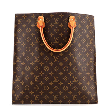 Louis Vuitton Sac Plat Bag Monogram Canvas