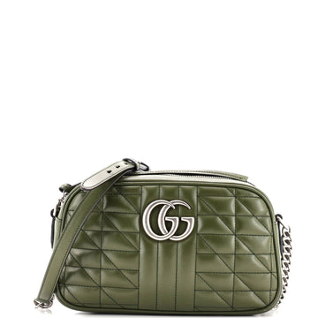 Gucci GG Marmont Shoulder Bag Mixed Matelasse Leather Small