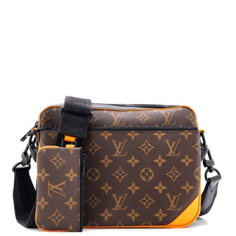Louis Vuitton Trio Messenger Bag Macassar Monogram Canvas