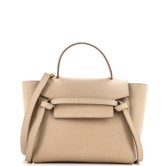 Celine Belt Bag Textured Leather Micro