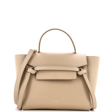 Celine Belt Bag Textured Leather Micro