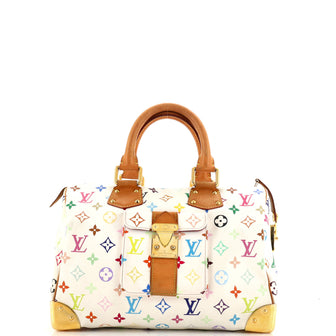 Louis Vuitton Speedy Handbag Monogram Multicolor 30